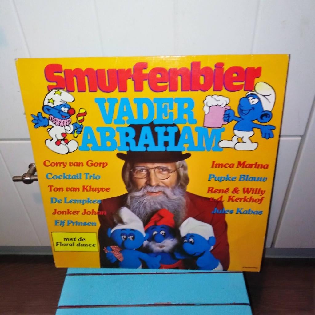 LP smurfenbier Vader Abraham, Ophalen, Gebruikt, 12 inch, Levenslied of Smartlap