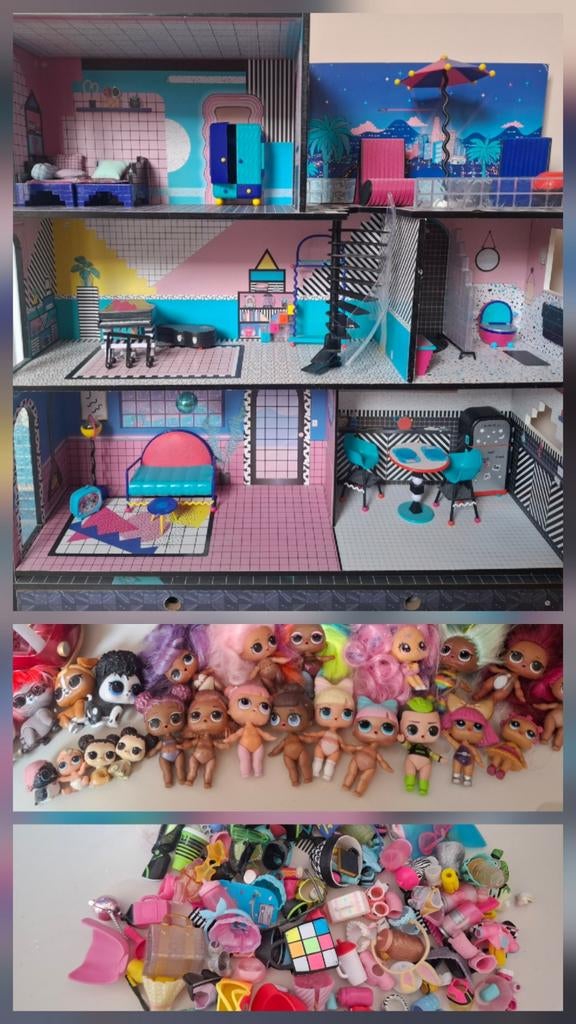 LOL Surprise Speelhuis met Popjes en Toebehoren, Ophalen
