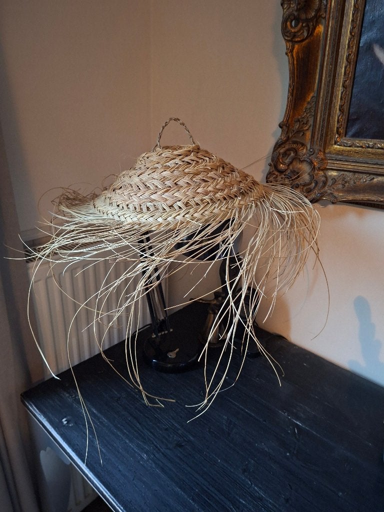 hanglamp riet, Ophalen, Nieuw, Natuurlijk materiaal, Bohemium/ibiza