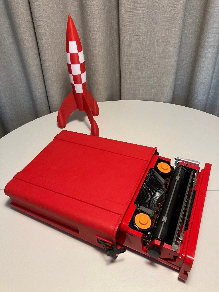 Olivetti Valentine typemachine, Diversen, Typemachines, Gebruikt, Ophalen of Verzenden