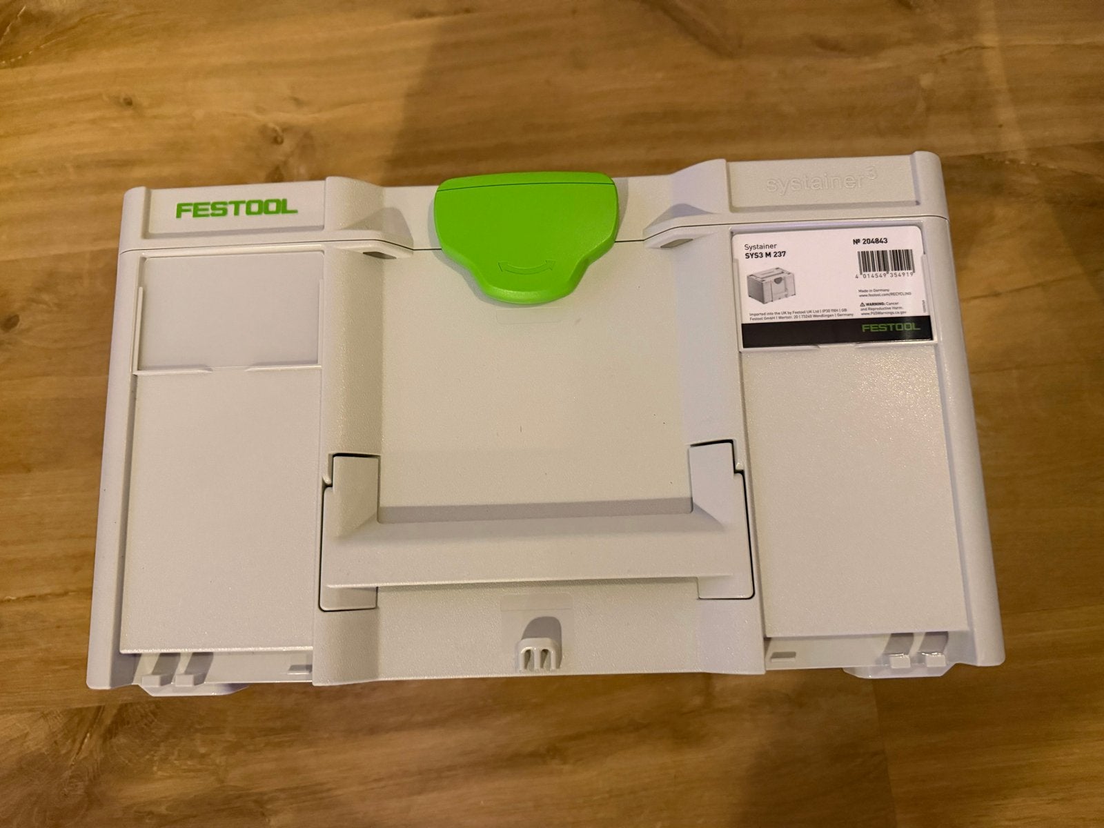 Nieuwe FESTOOL SYS3 M 237 Systainer³ - Ongebruikt, Ophalen of Verzenden, Nieuw