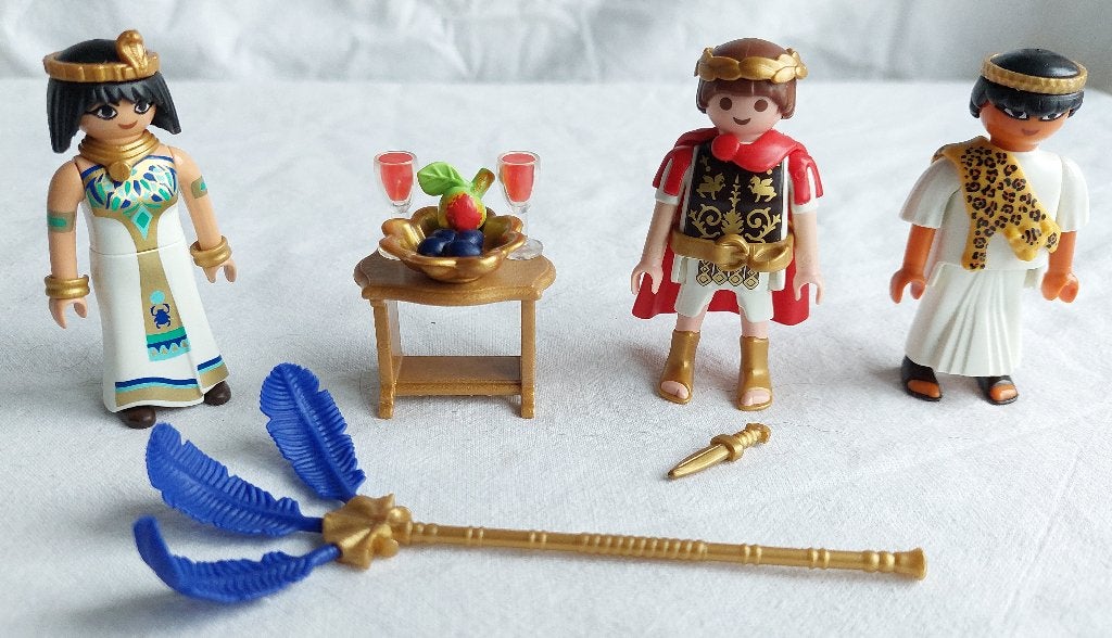 Playmobil 5394 Caesar en Cleopatra, Gebruikt, Complete set, Overige typen, Historisch
