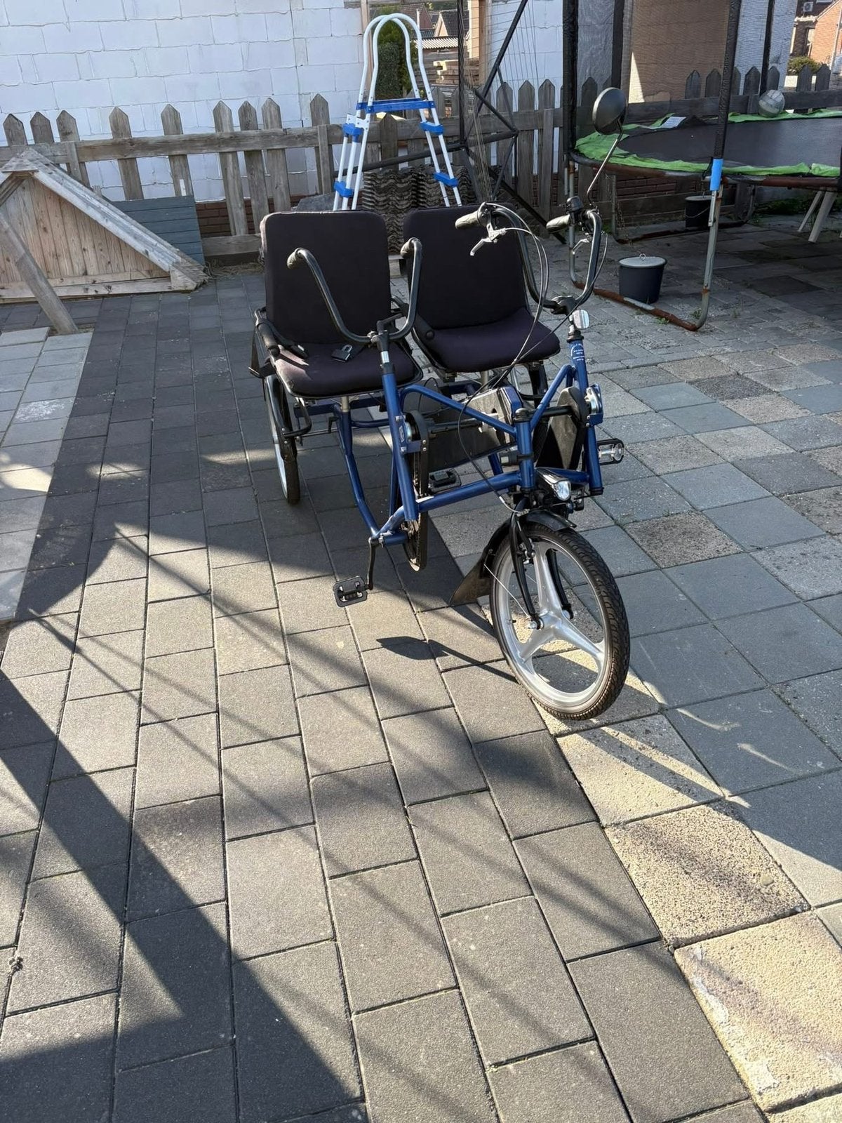 Duo Fiets, Ophalen, Gebruikt