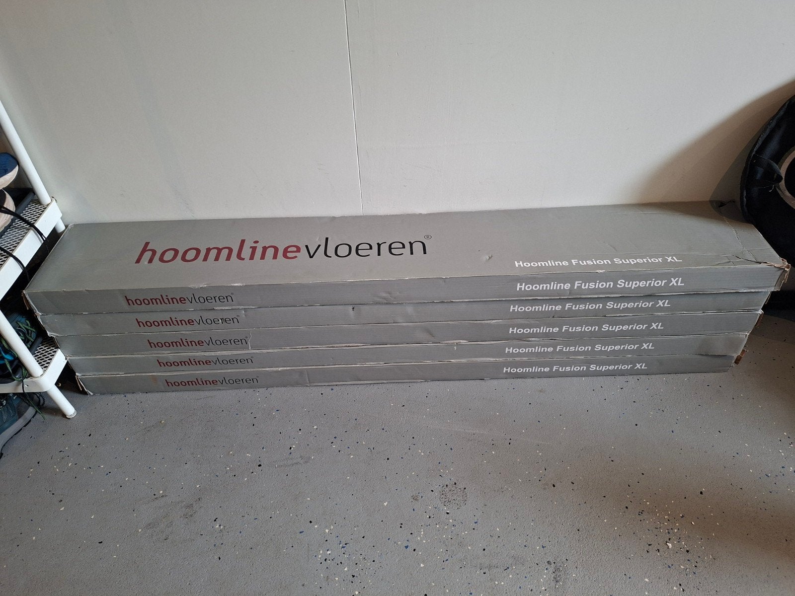 Hoomline PVC Fusion Superior XL Laminaat Gotham Oak Honey, Ophalen, Kunststof, Nieuw, 10 m² of meer