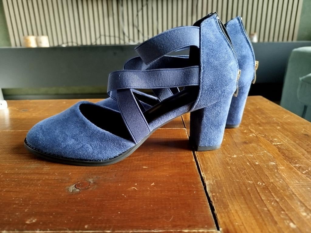 Mooie hakken, Kleding | Dames, Blauw, Nieuw, Dansschoenen, Ophalen of Verzenden