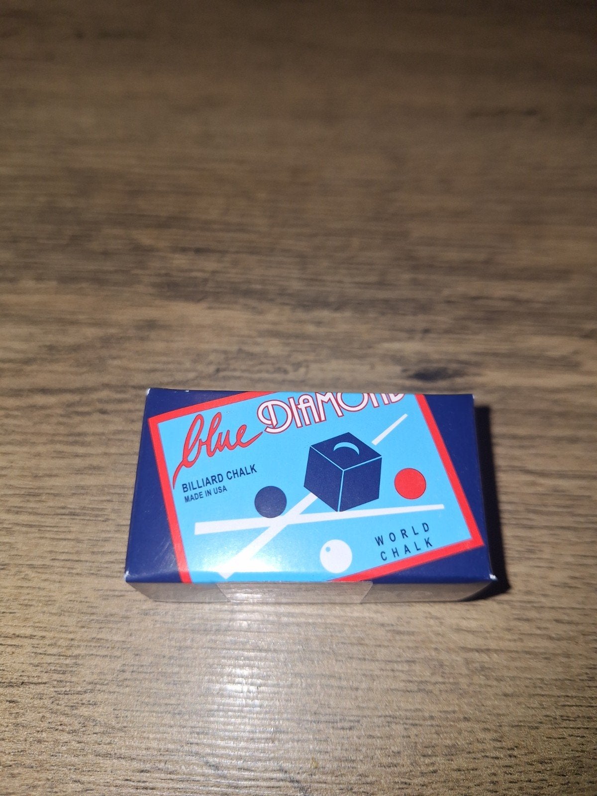 Blue Diamond Biljartkrijt - Made in USA, Sport en Fitness, Ophalen of Verzenden, Nieuw, Keu of Ballen