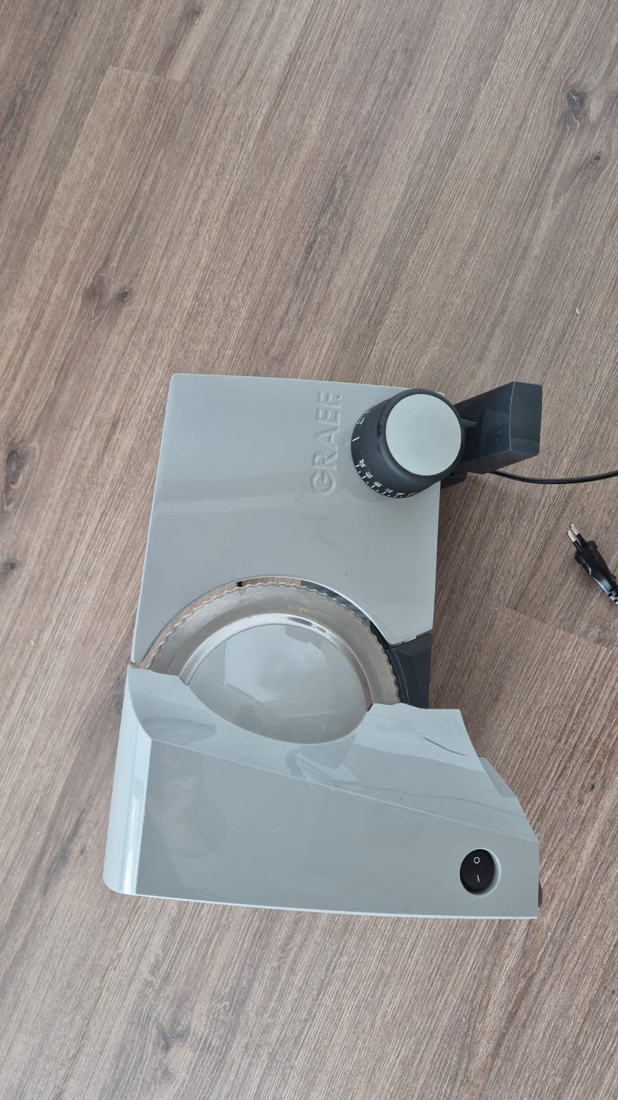 Graef alles-snijmachine keukenmachine, Ophalen
