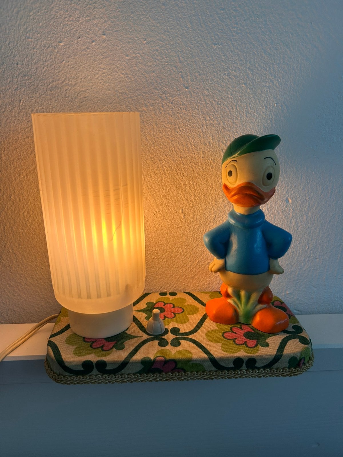 Donald Duck tafellamp Disney vintage, Antiek en Kunst, Ophalen of Verzenden