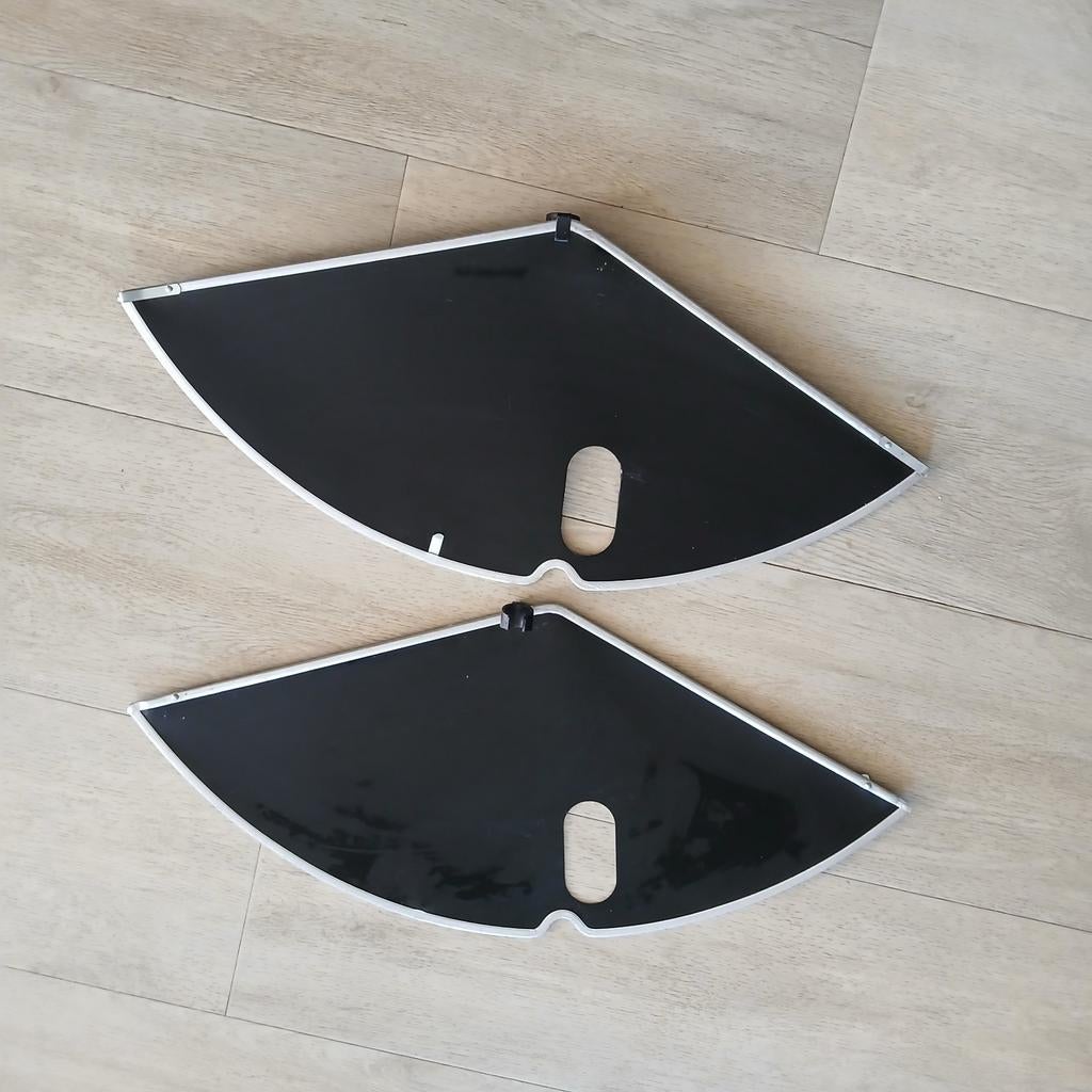Jasbeschermers zwart 2 stuks 28 inch, Ophalen of Verzenden, Nieuw