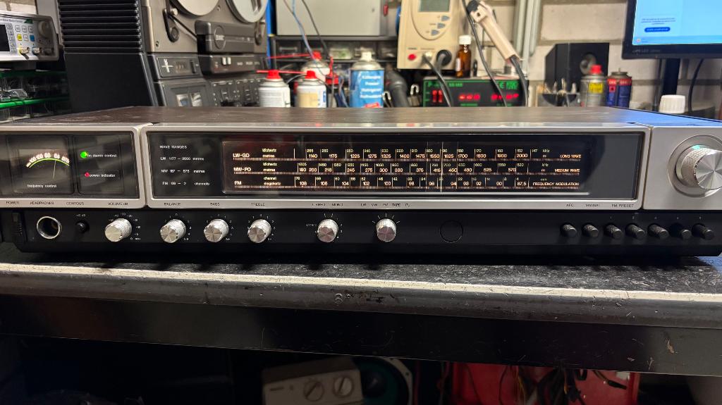 Tuner versterker, Audio, Tv en Foto, Gebruikt, Ophalen, Overige merken, Minder dan 60 watt