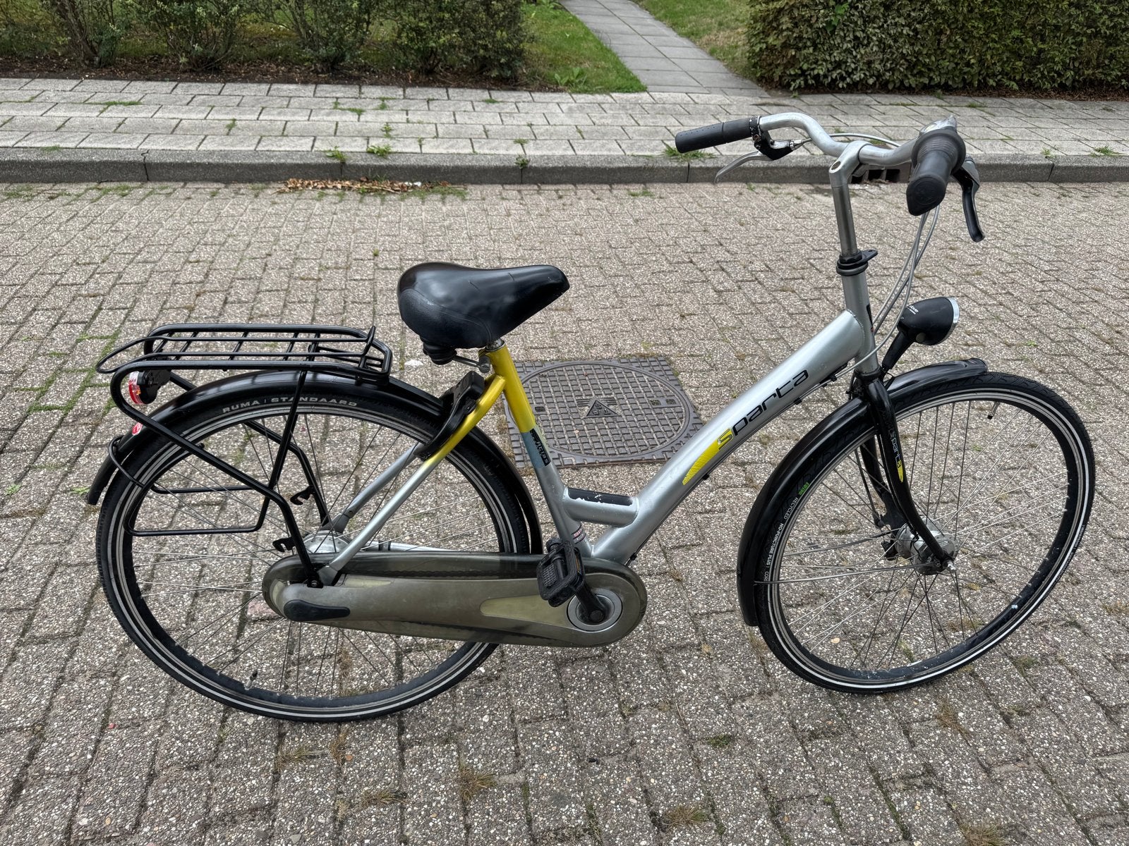 Sparta damesfiets met lage instap en versnellingen, Sparta, Ophalen of Verzenden, 50 tot 53 cm, Trommelrem