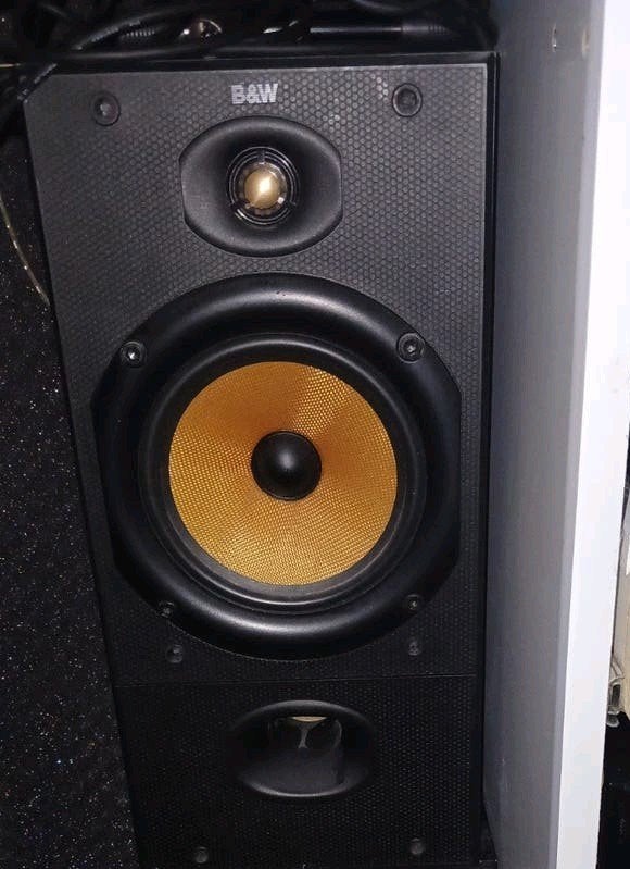 B&W DM602 S1 speakers gebruikt, Vloerstaande luidspreker, Bowers & Wilkins (B&W), Ophalen, 150 watt of meer