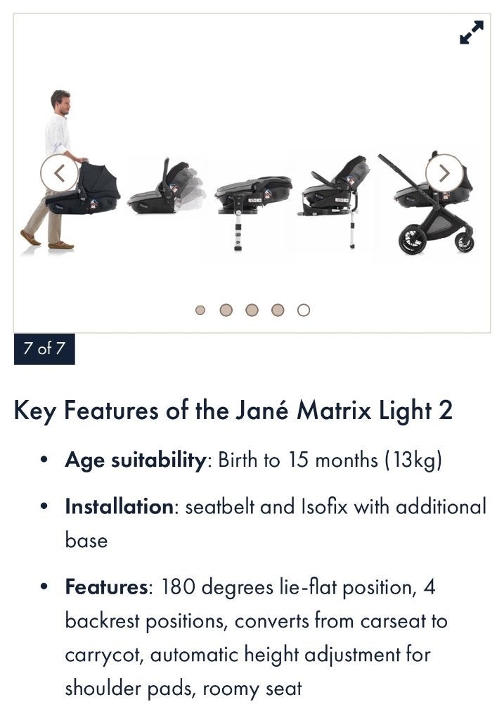 Handige autostoel met slaapstand, isofix en kinderwagen, Kinderen en Baby's, Verstelbare rugleuning, Gebruikt, Isofix, 0 t/m 13 kg