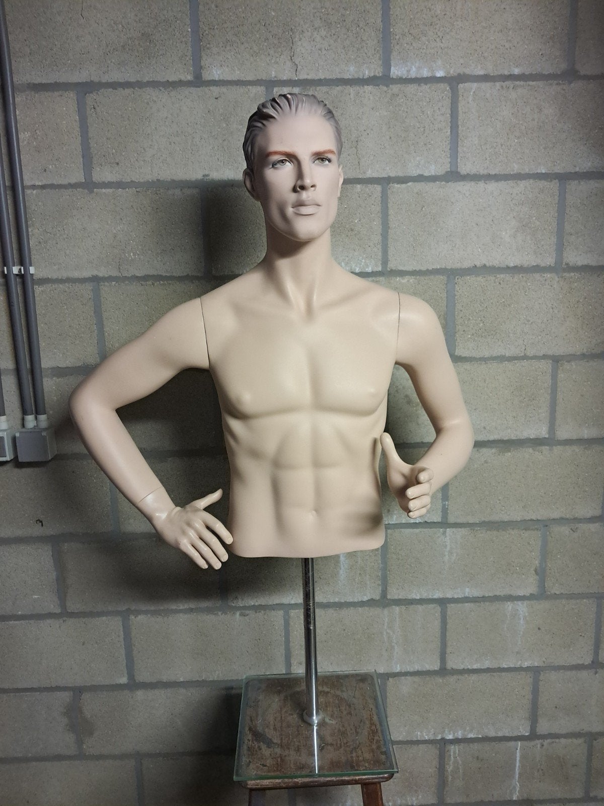 Realistische vintage torso's torso paspop, Verzamelen, Retro, Ophalen, Huis en Inrichting