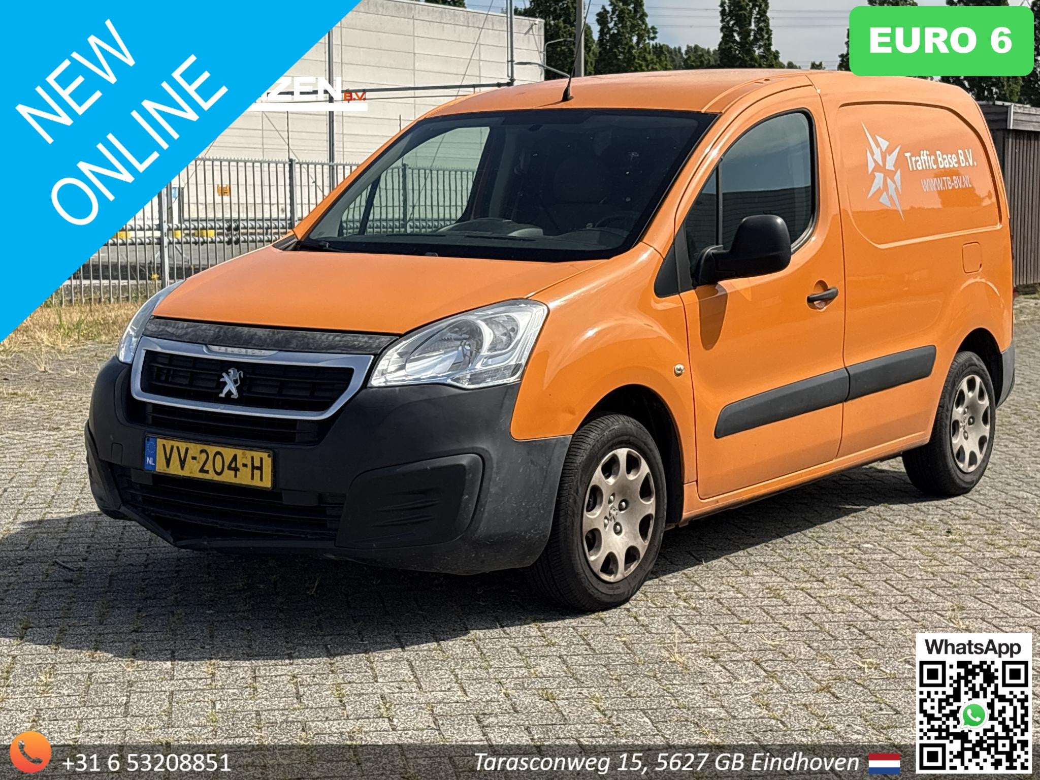 Peugeot Partner 120 1.6 BlueHDi 75 L1 XR | € 3.450,- NETTO, Auto's, Voorwielaandrijving, Stof, 23 km/l, Origineel Nederlands