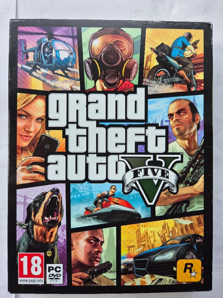 GRAND THEFT AUTO V, Gebruikt, 1 speler, Racen en Vliegen, Ophalen of Verzenden