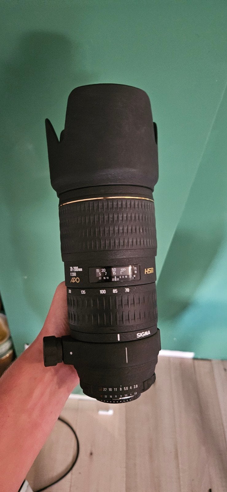 Sigma 70-200mm f2.8 APO EX DG HSM Macro (nikon), Ophalen, Zo goed als nieuw, Telelens