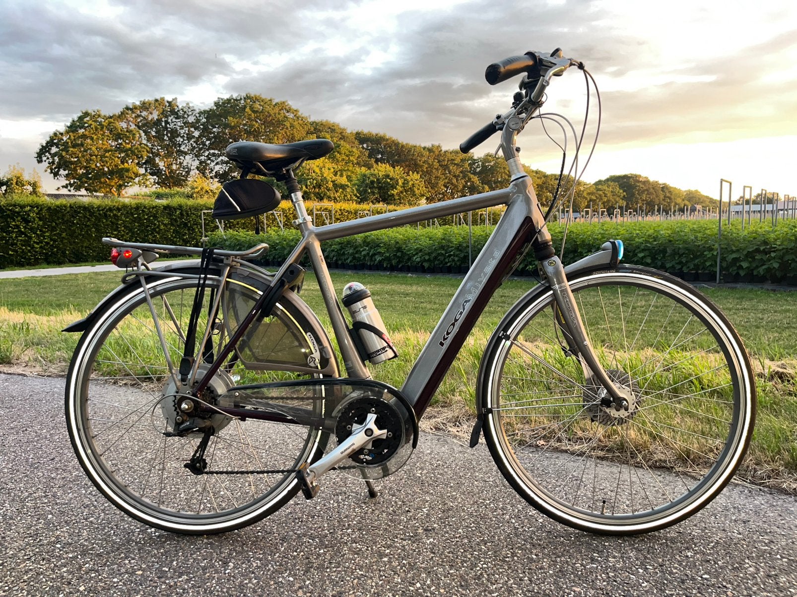 Koga Miyata Tesla Tour Elektrische Fiets -Nieuwstaat! 4150km, Zo goed als nieuw, 55 tot 59 cm, 30 tot 50 km per accu, Ophalen