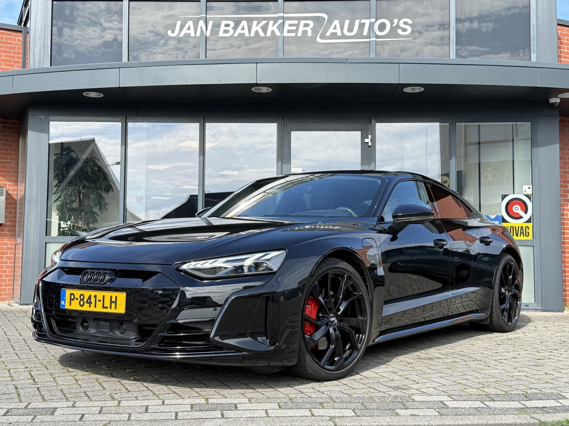 Audi e-tron GT GT edition ZERO 1/100 Competition 93 kWh, Auto's, Automaat, 12 maanden, Gebruikt, Zwart