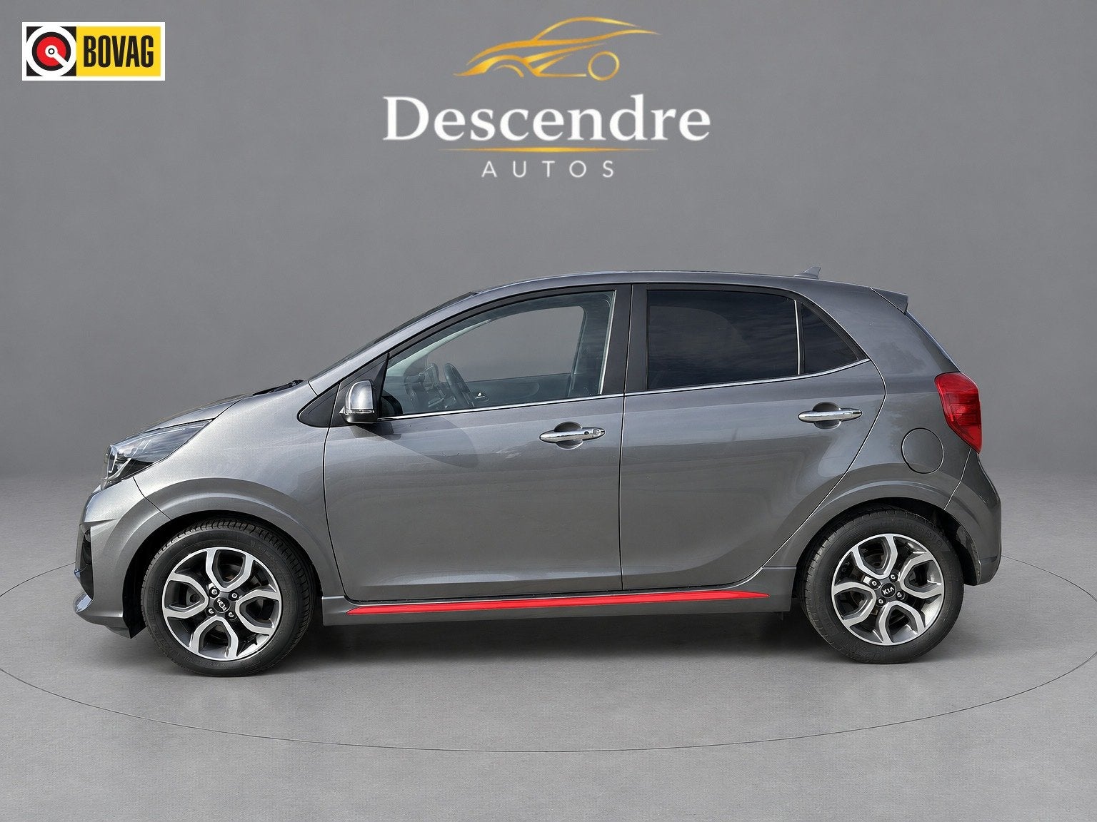 Kia Picanto 1.0 DPi GT-Line garantie kia 2028 (bj 2021), Auto's, Voorwielaandrijving, Dealer onderhouden, Gebruikt, 4 stoelen