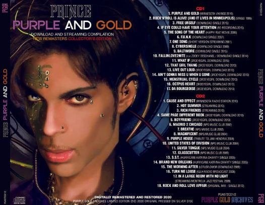 Prince - Purple And Gold 2CD (Collector´s Edition), Verzenden, Nieuw in verpakking