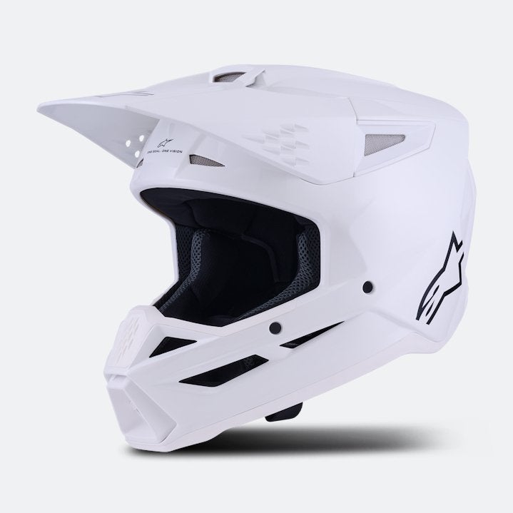 Alpinestars Crosshelm SM3 Wit Maat XL, Overige merken, XL, Ophalen of Verzenden, Tweedehands