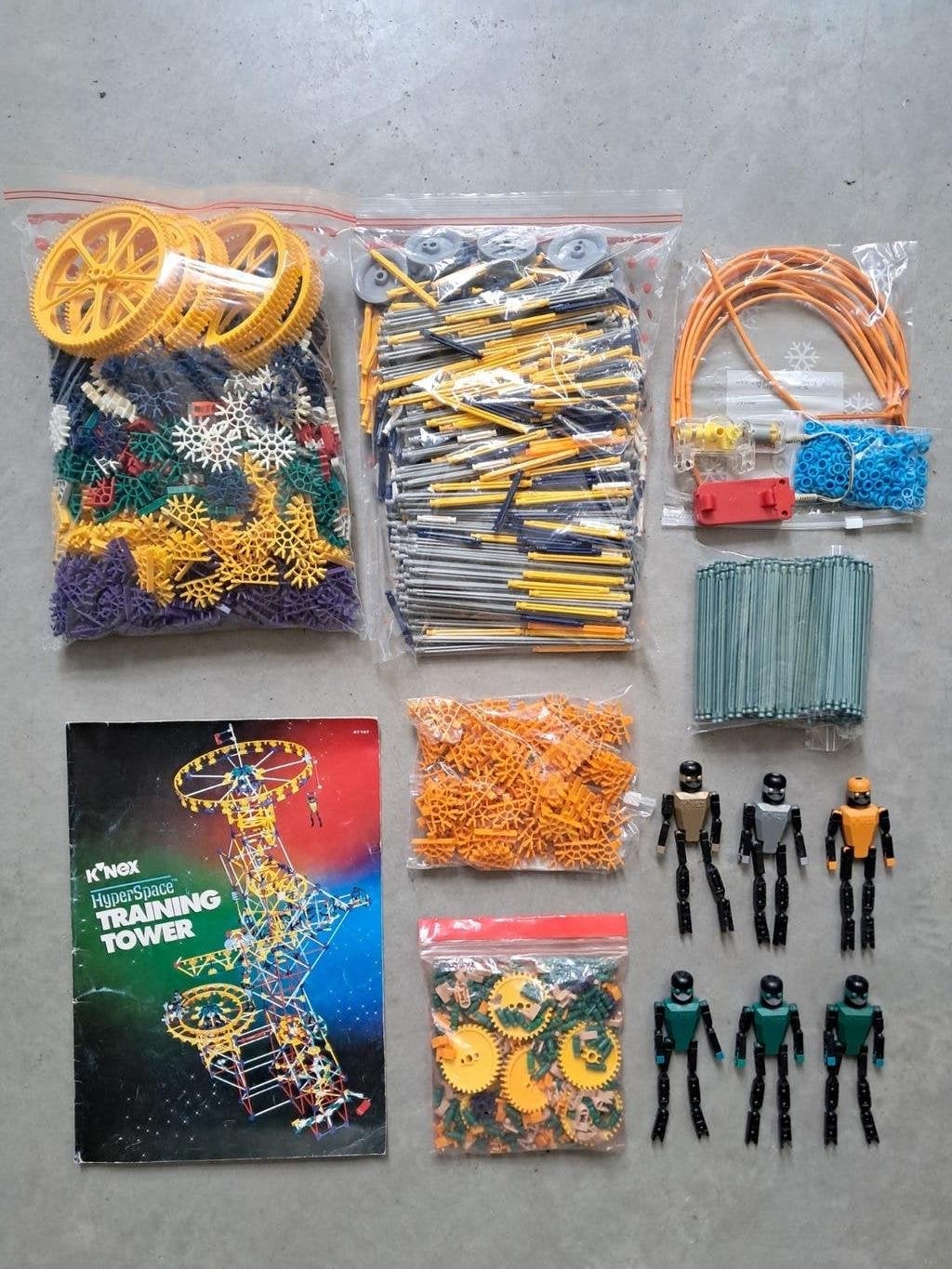 K'nex #63147 Hyperspace Training Tower (compleet!), Ophalen of Verzenden, Zo goed als nieuw, K'nex