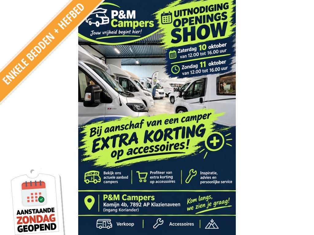 Eura Mobil Profila RS 695 Enkele Bedden| 150 pk | Truma 6E |, Caravans en Kamperen, Ringverwarming, Fiat, Bedrijf, Verwarmde buitenspiegels
