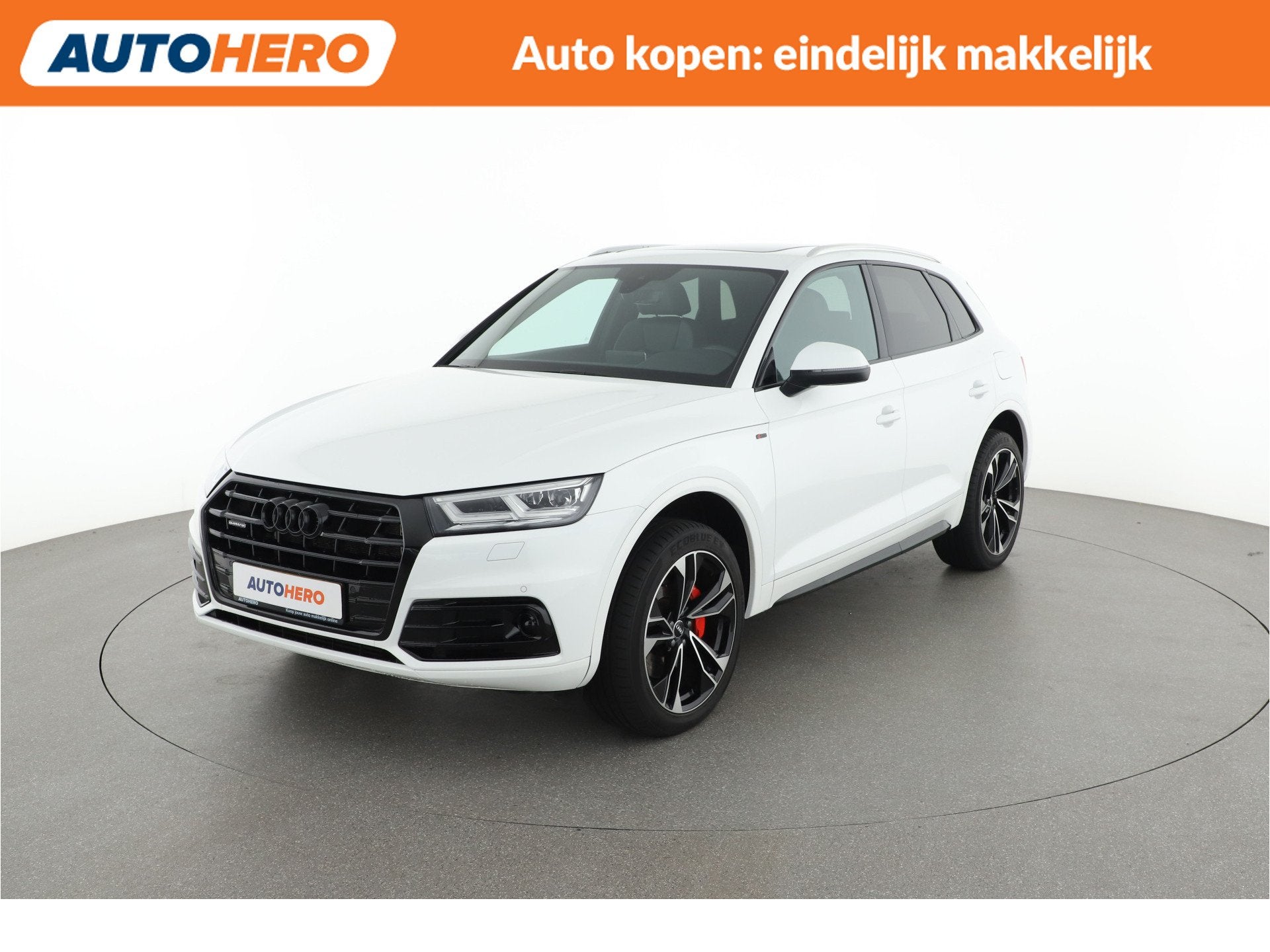 Audi Q5 50 TFSI e quattro Pro Line | ZK82043 | (bj 2021), Auto's, Automaat, 4 cilinders, Wit, Leder