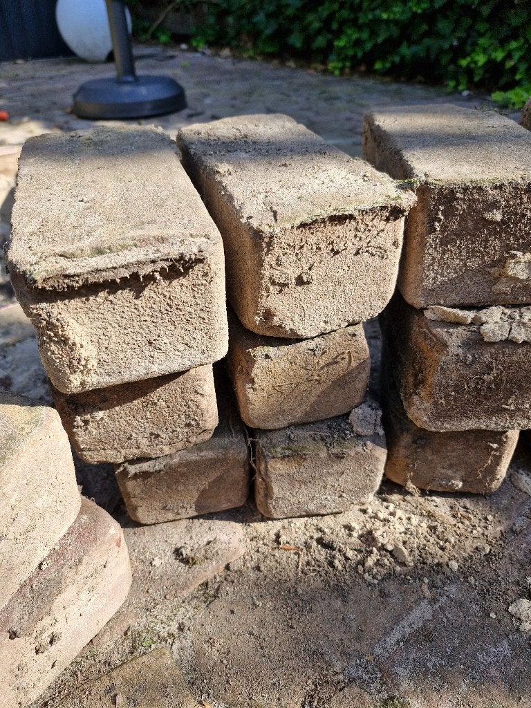 Klinkers, Tuin en Terras, Ophalen, Gebruikt, Beton, Klinkers