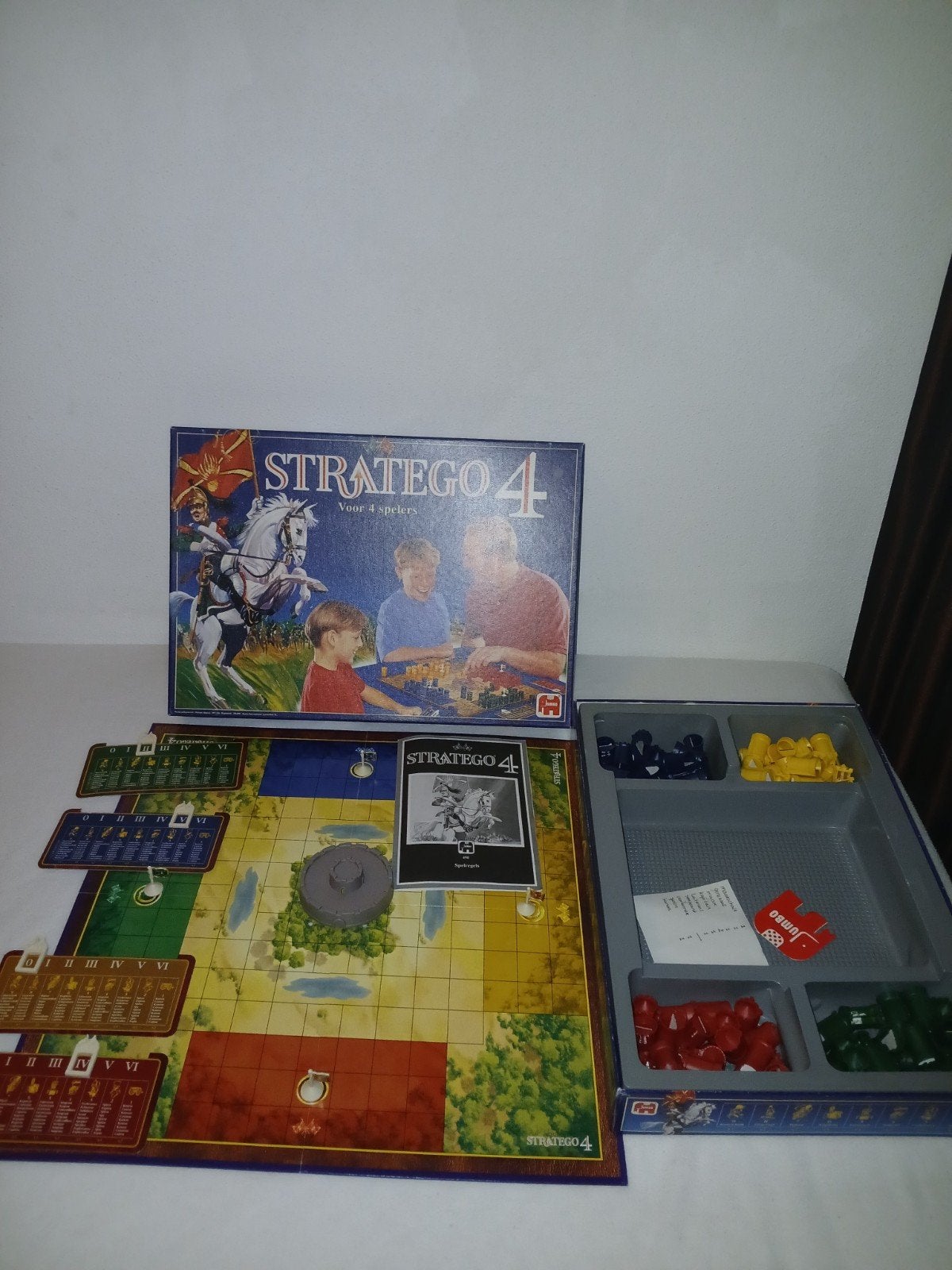 Stratego 4 - Strategisch Bordspel voor 4 Spelers, Drie of vier spelers, Ophalen, Gebruikt, Jumbo