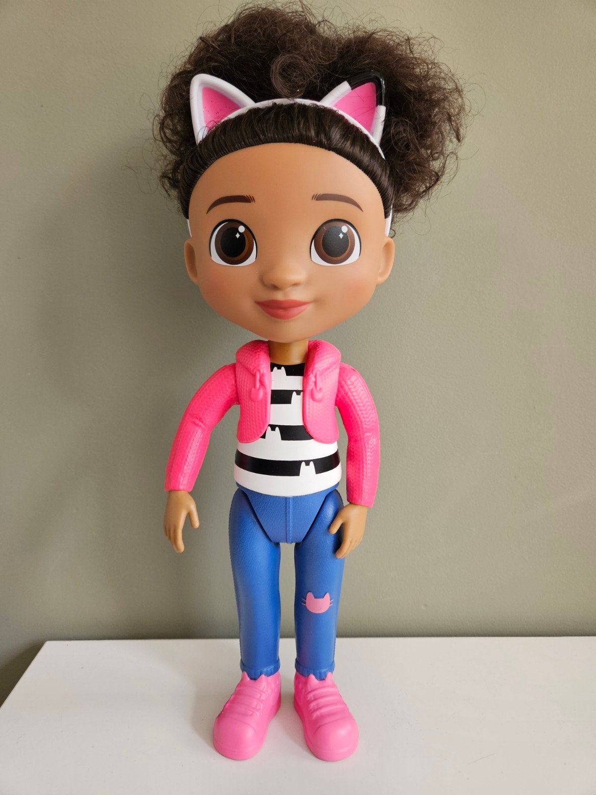 Gabby's Poppenhuis Gabby Girl Pop met Kattenoortjes, Ophalen of Verzenden, Zo goed als nieuw, Overige typen