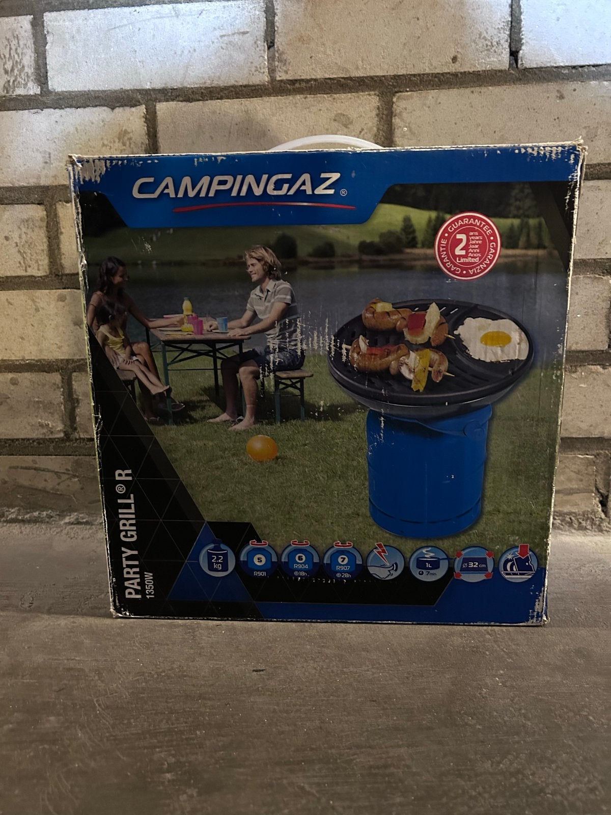 Campingaz Party Grill R - Compacte en veelzijdige gasbarbecu, Ophalen, Zo goed als nieuw