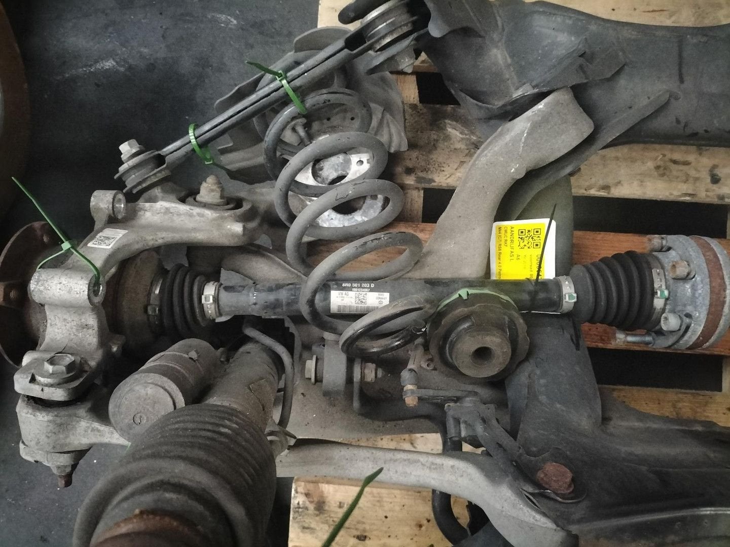 AUDI A6 4GD RS6  A6 Avant Quattro AANDRIJFAS L 8R0501203D, 8, Ophalen of Verzenden, Gebruikt, ARN erkend