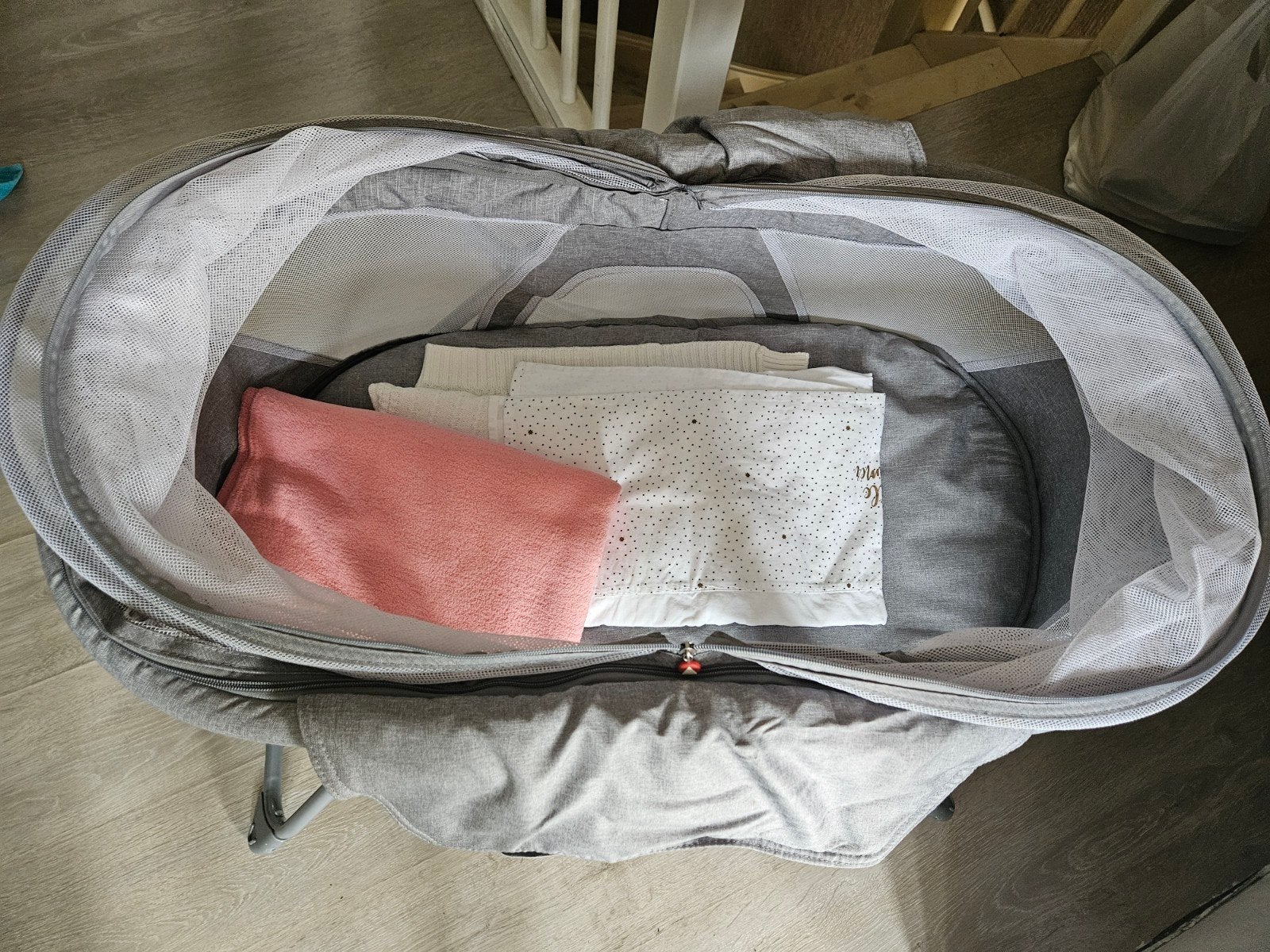 Zgan wiegje inklapbaar, Kinderen en Baby's, Babywiegjes en Ledikanten, Ophalen, Zo goed als nieuw, Wieg