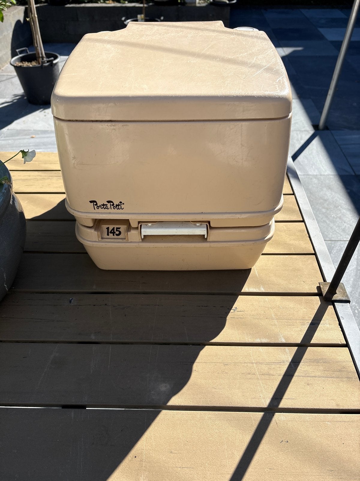 Thetford Porta Potti 145 - Draagbaar Toilet, Ophalen of Verzenden, Gebruikt