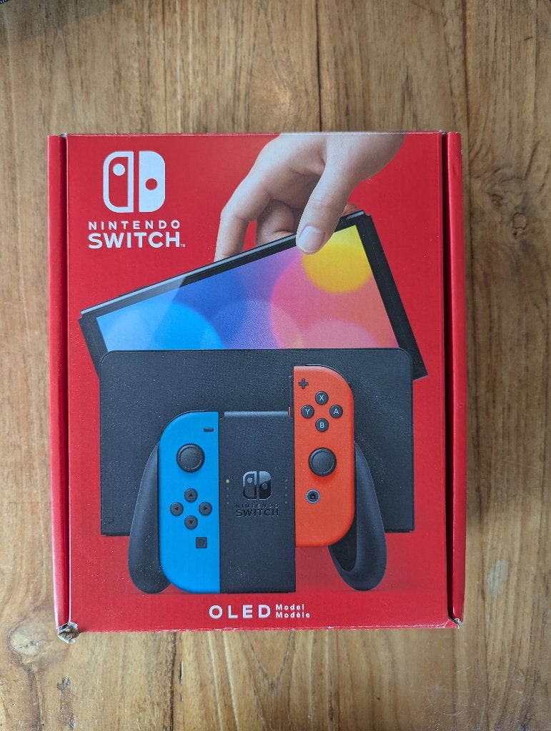 Nintendo Switch Oled compleet + spellen, Switch OLED, Met games, Ophalen of Verzenden, Zo goed als nieuw