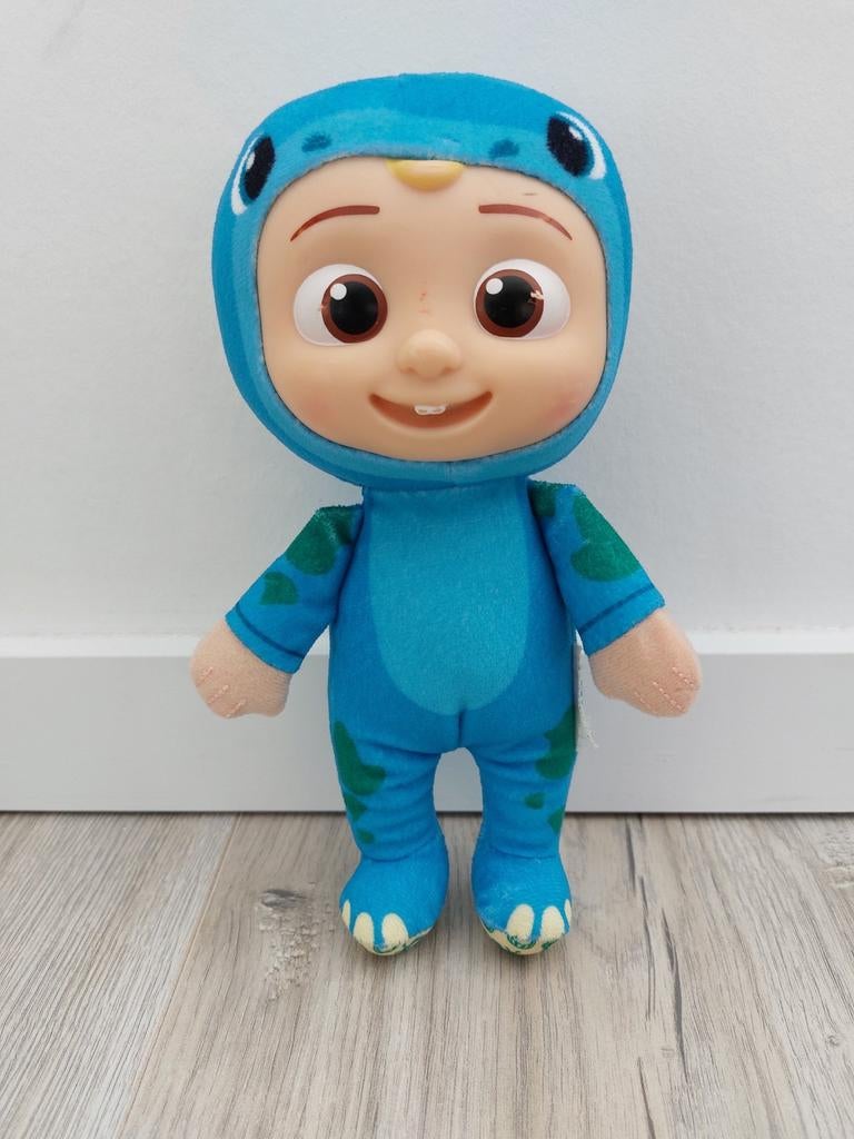 Knuffel cocomelon dino JJ jongen pop dinosaurus L1475, Kinderen en Baby's, Speelgoed | Knuffels en Pluche, Zo goed als nieuw, Overige typen