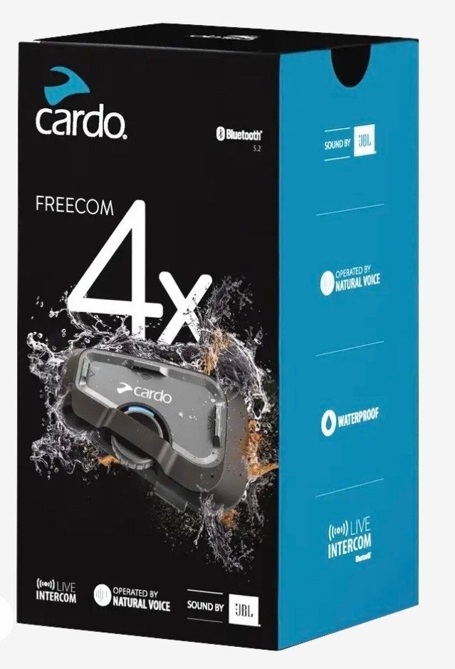 Cardo Freecom 4x - Zo goed als nieuw, compleet, Motoren, Accessoires | Overige, Ophalen, Zo goed als nieuw