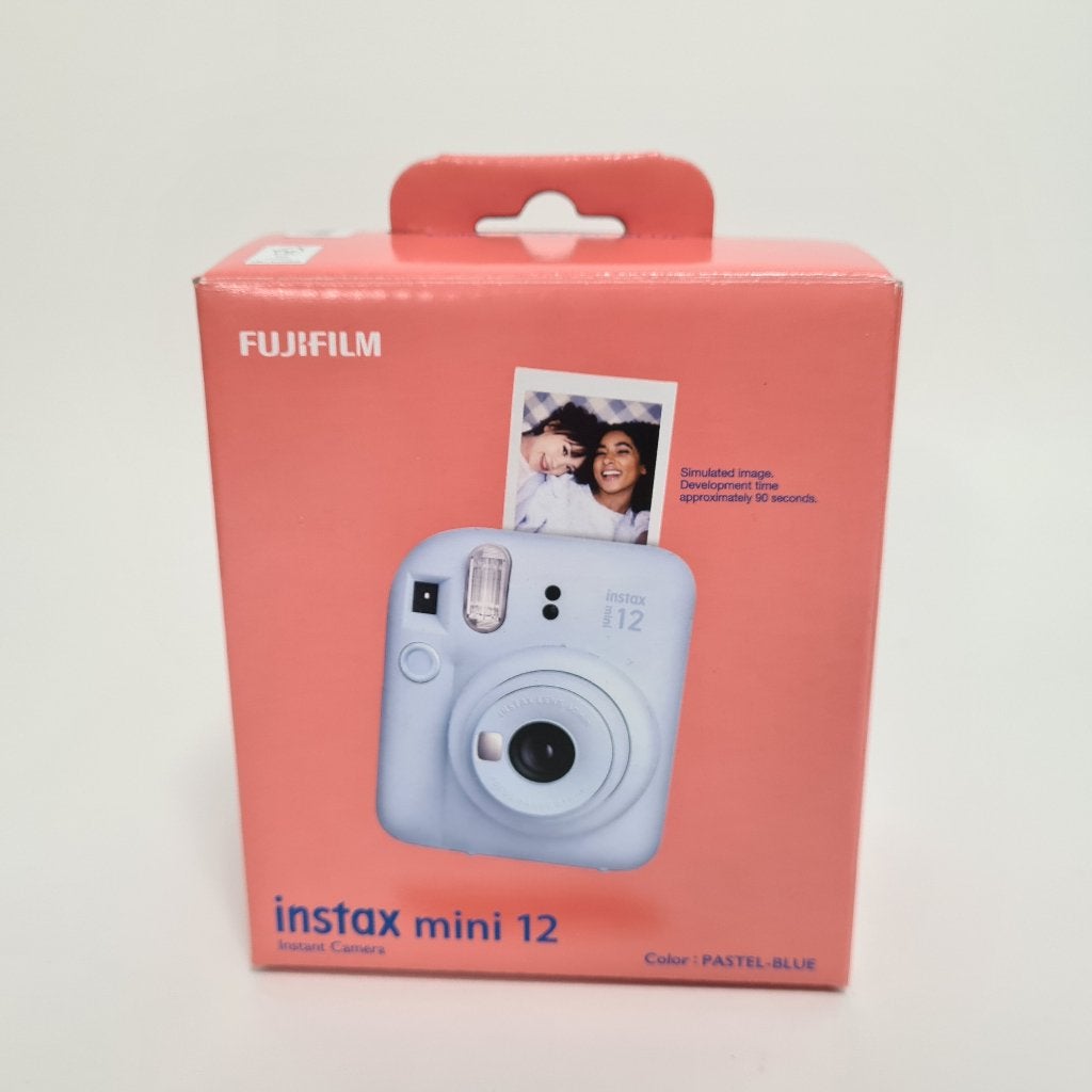 Fujifilm Instax Mini 12 Pastel Blauw | Nieuw, Ophalen of Verzenden, Nieuw, Polaroid, Fuji