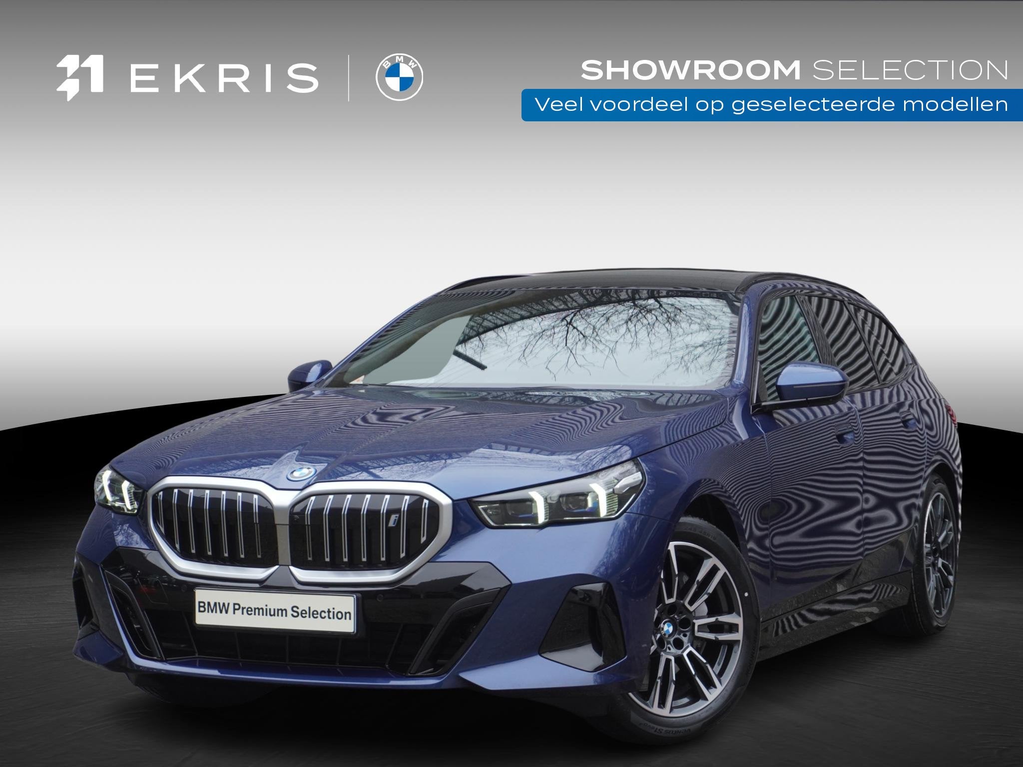 BMW i5 Touring eDrive40 M Sportpakket | Comfort Pack | Trekh, Auto's, BMW, Automaat, 510 min, Zwart, Met garantie (alle)