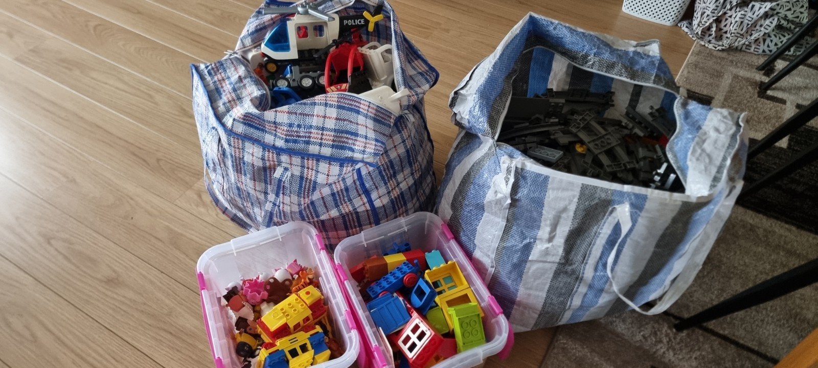 Zeer grote set Duplo Lego, Ophalen, Duplo