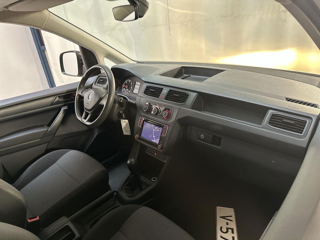 Volkswagen Caddy 2.0 TDI 102pk L2H1 Maxi Trendline Trekhaak, Auto's, Gebruikt, 4 cilinders, Met garantie (alle), Volkswagen