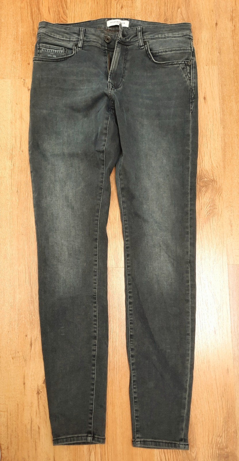 Silvercreek Heren Jeans broek  Morris spijkerbroek 30 L 34, Verzenden, W32 (confectie 46) of kleiner, Grijs, Gedragen