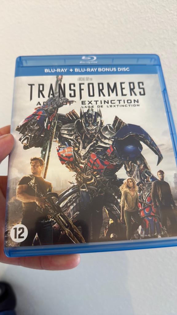 Transformers Age of Extinction op Bluray (2 disc), Verzenden, Zo goed als nieuw, Actie