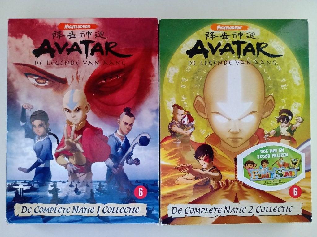 2 DVD-BOXEN van AVATAR - De Legende van Aang., Gebruikt, Nederlands, Overige genres, Ophalen of Verzenden
