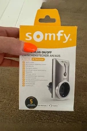 Somfy afstand-bedienbaar stopcontact, Huis en Inrichting, Ophalen of Verzenden, Zo goed als nieuw