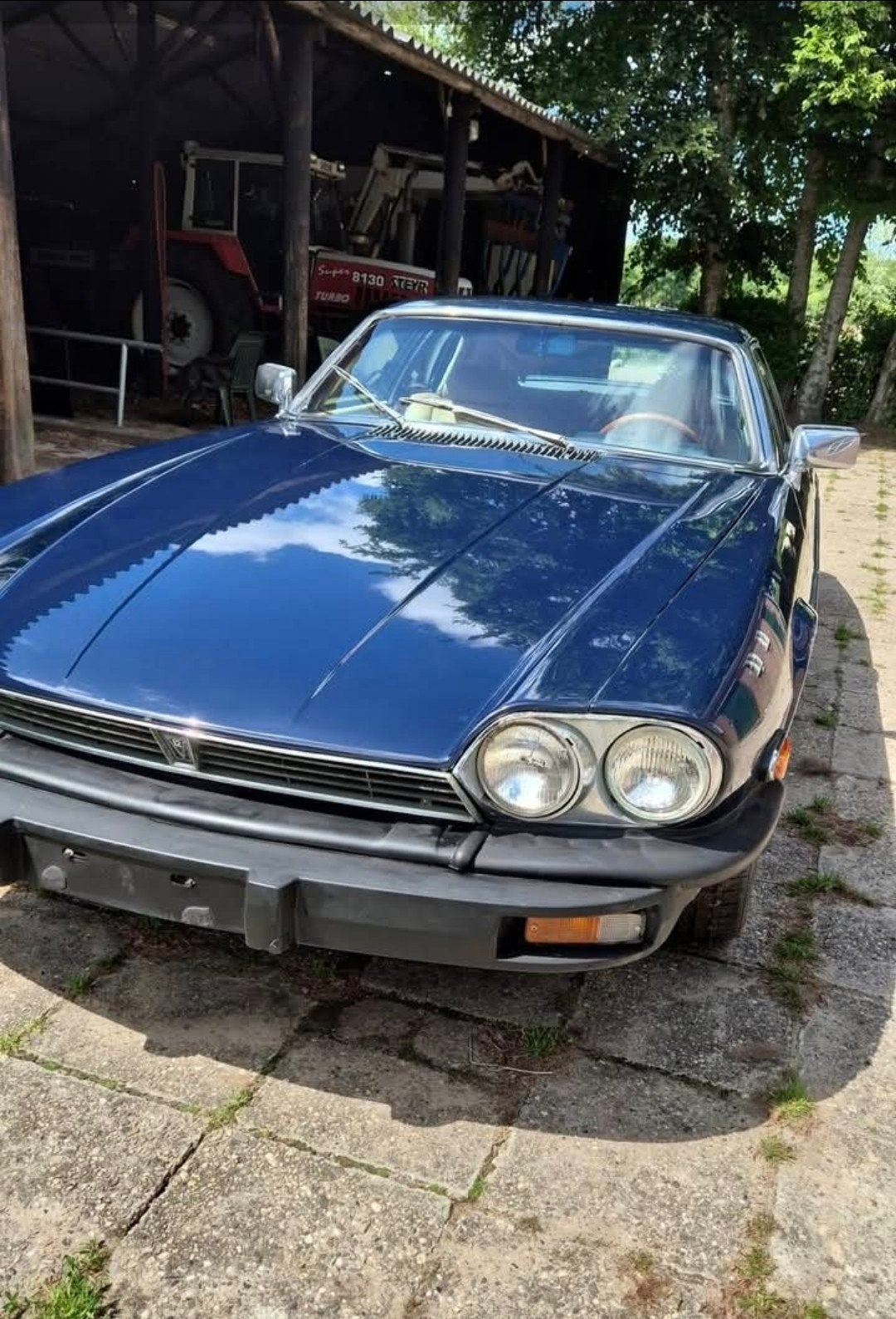 Jaguar XJS 5.3 V12 AUT 1981 Blauw, Auto's, Jaguar, Particulier, XJS, Benzine, Coupé, Automaat, Geïmporteerd, Blauw, Achterwielaandrijving