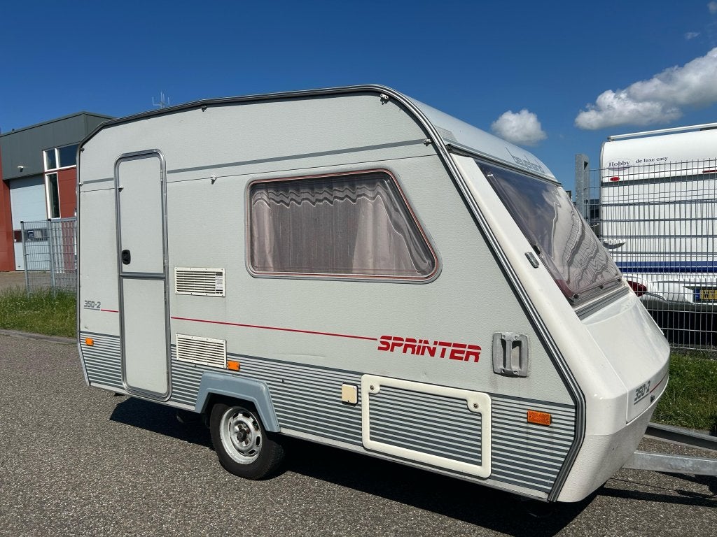 Beyerland Sprinter 350 -2 TOILET, ENKELE BEDDEN, Caravans en Kamperen, Caravans, Niet ingevuld, Standaardzit, Koelkast, Bedrijf