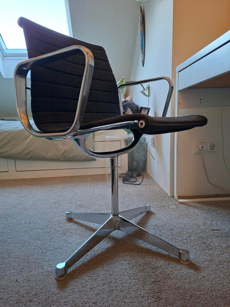 Vintage Herman Miller eames draaistoel, Huis en Inrichting, Stoelen, Ophalen, Gebruikt, Eén